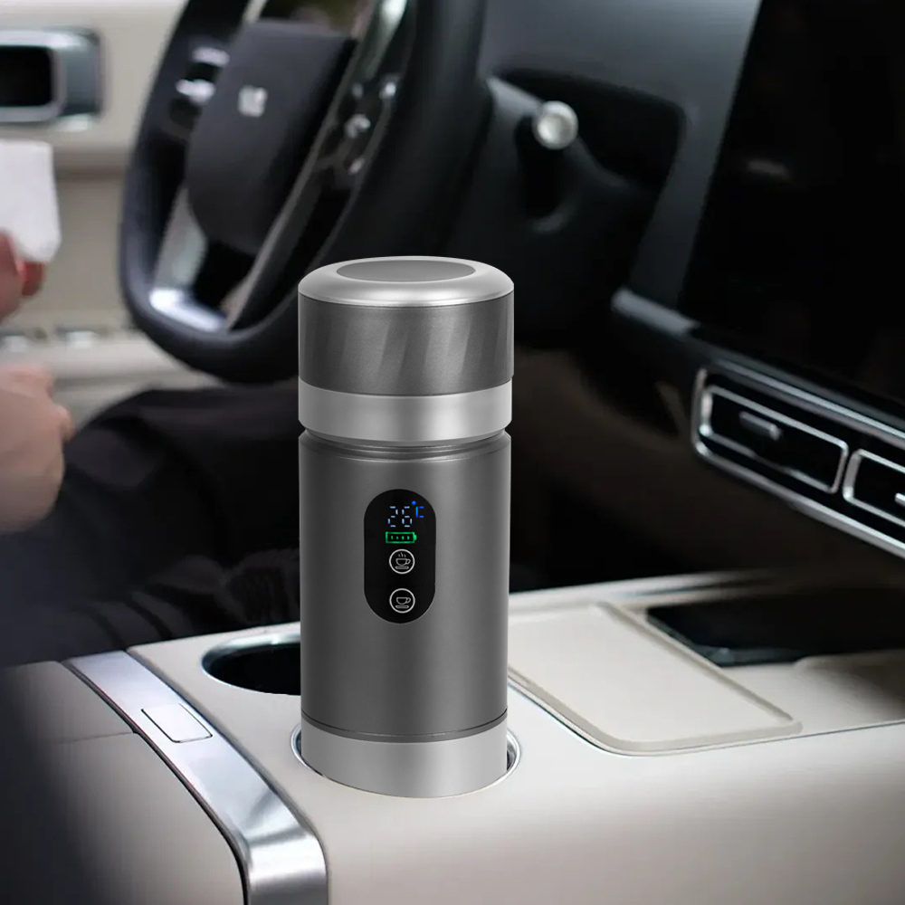 Coffee & Tea Phúc Long - Draagbare zelfverwarmende espresso koffiemachine met LED-scherm,
