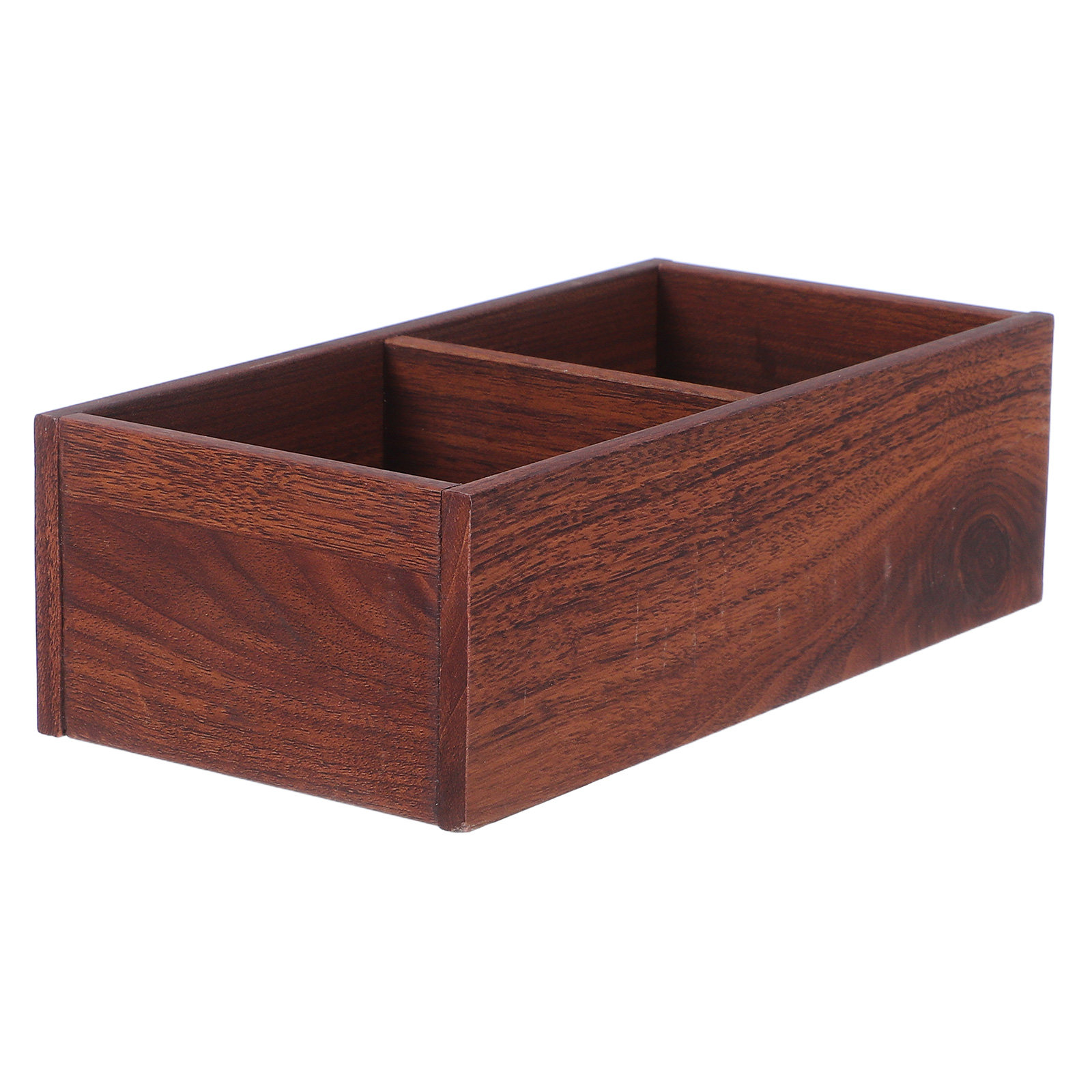 Tea Coffee Sugar Container - Minimalistische houten theezakjes opbergdoos, multifunctionele suikerpakjes