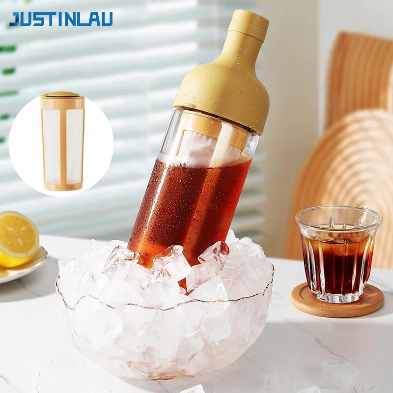 Coffee Tea Pots - JUSTINLAU 1L Cold Brew Koffiekan Fruitthee-brouwketel