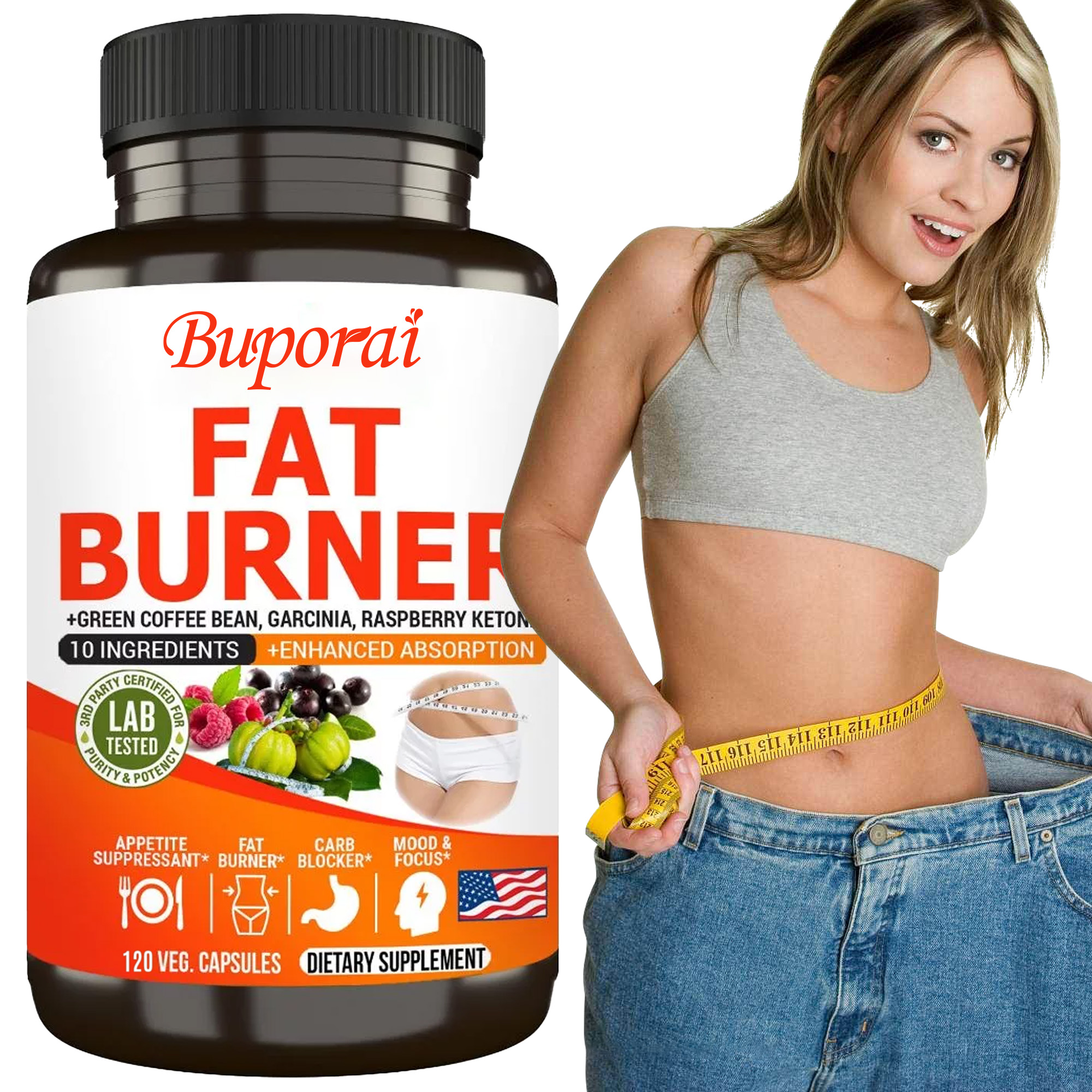 Coffee Tea For Weight Loss - Capsules voor vetverbrander - Gezond gewichtsbeheer,