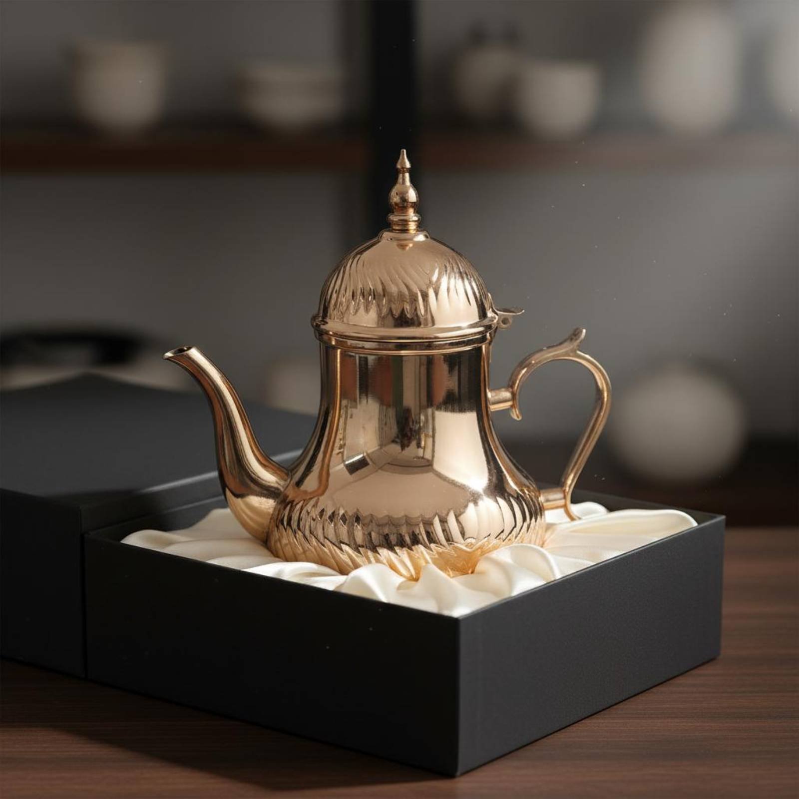 Coffee Tea Pots - Midden-Oosterse Dallah spiegelpolijstde Arabische koffiepot, Arabische
