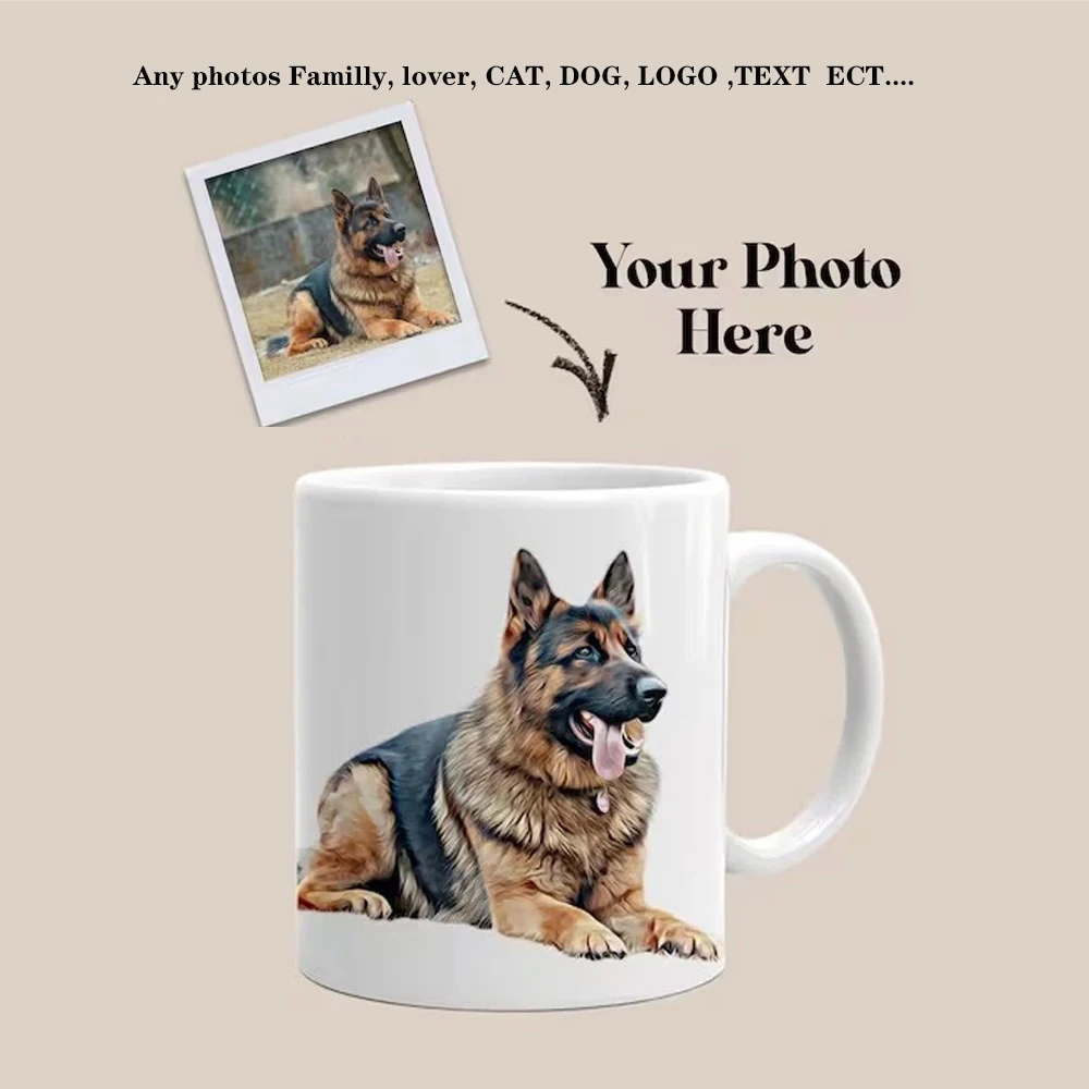 Coffee Tea Images - Gepersonaliseerde uw fotomok, naam koffiemokken, aangepaste