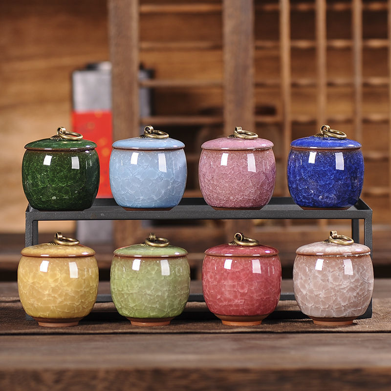 Tea Coffee Sugar Container - Draagbare Thee Koffie Suikerpot Mini Keukenpot