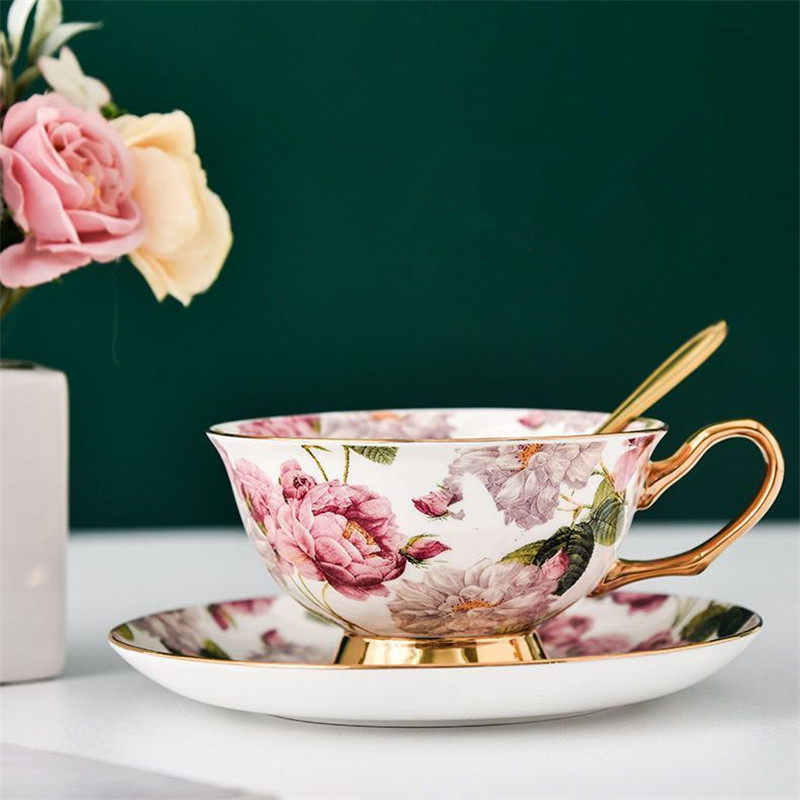 Coffee Tea Sugar Set - Nieuw en mooi koffiekopje en schotel