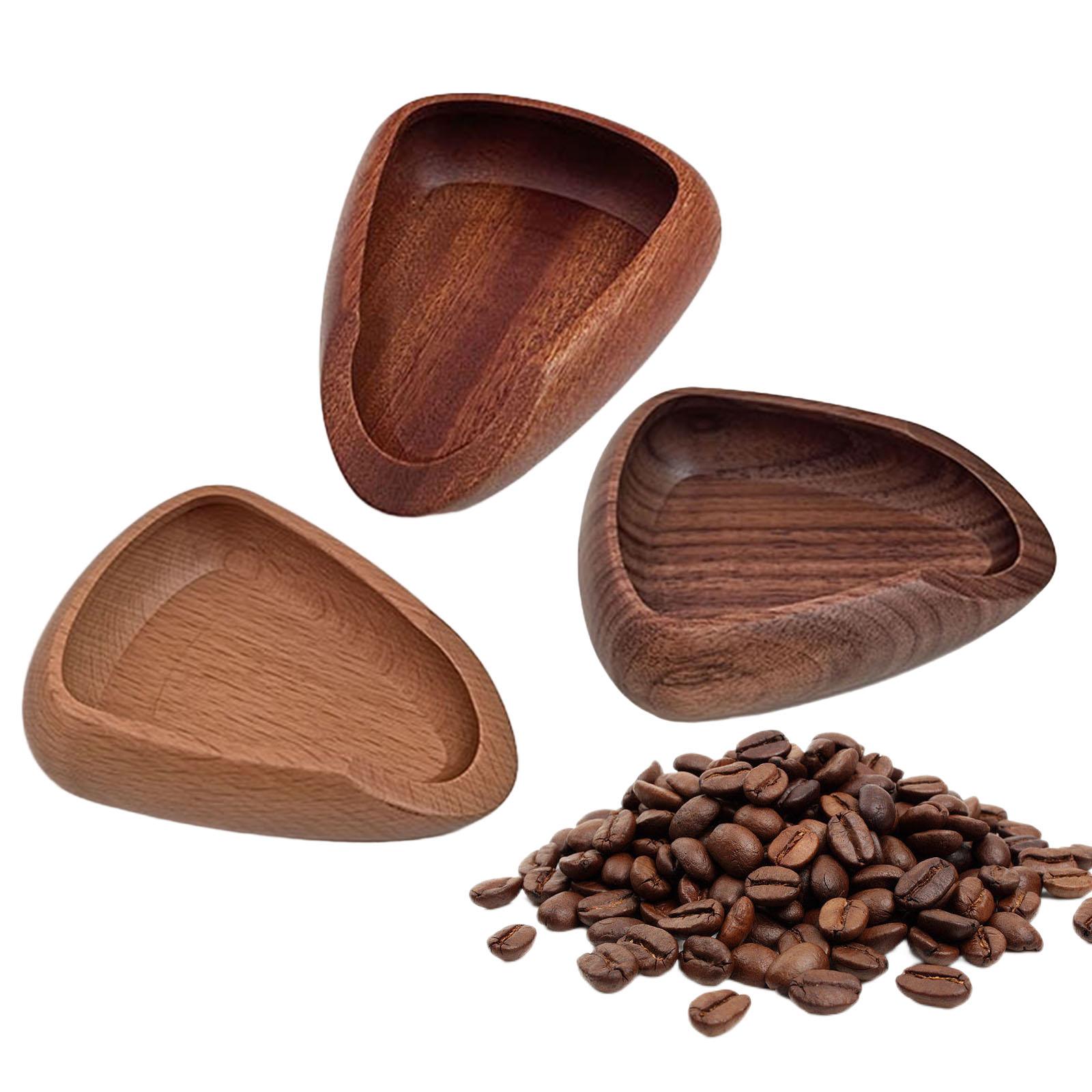 Coffee Tea Leaf And Bean - Wafelbak voor koffiebonen Koffiedoseerbak Houten stevige