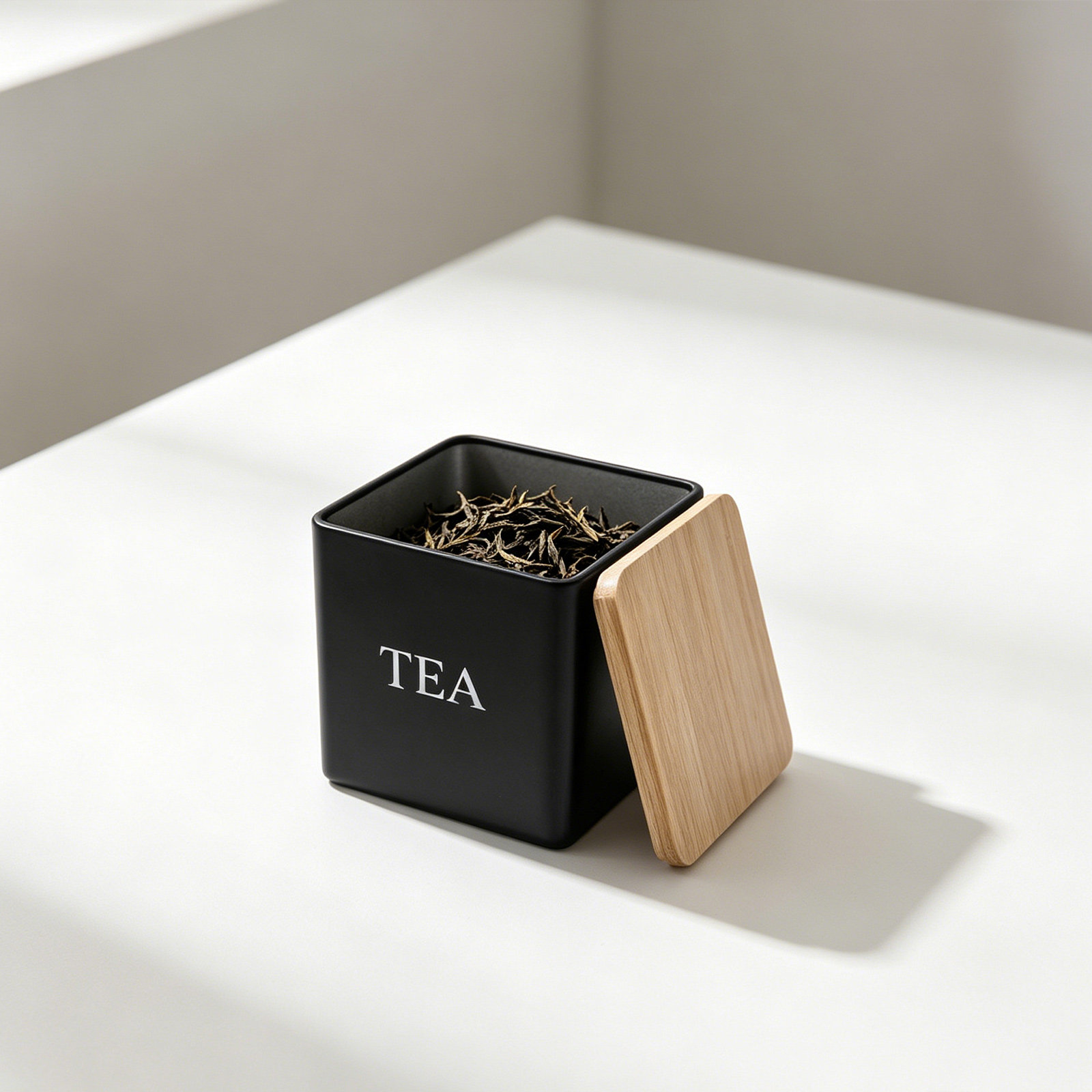 Coffee Tea Sugar Set - 3-delige metalen thee-, koffie- en suikerbusjesset