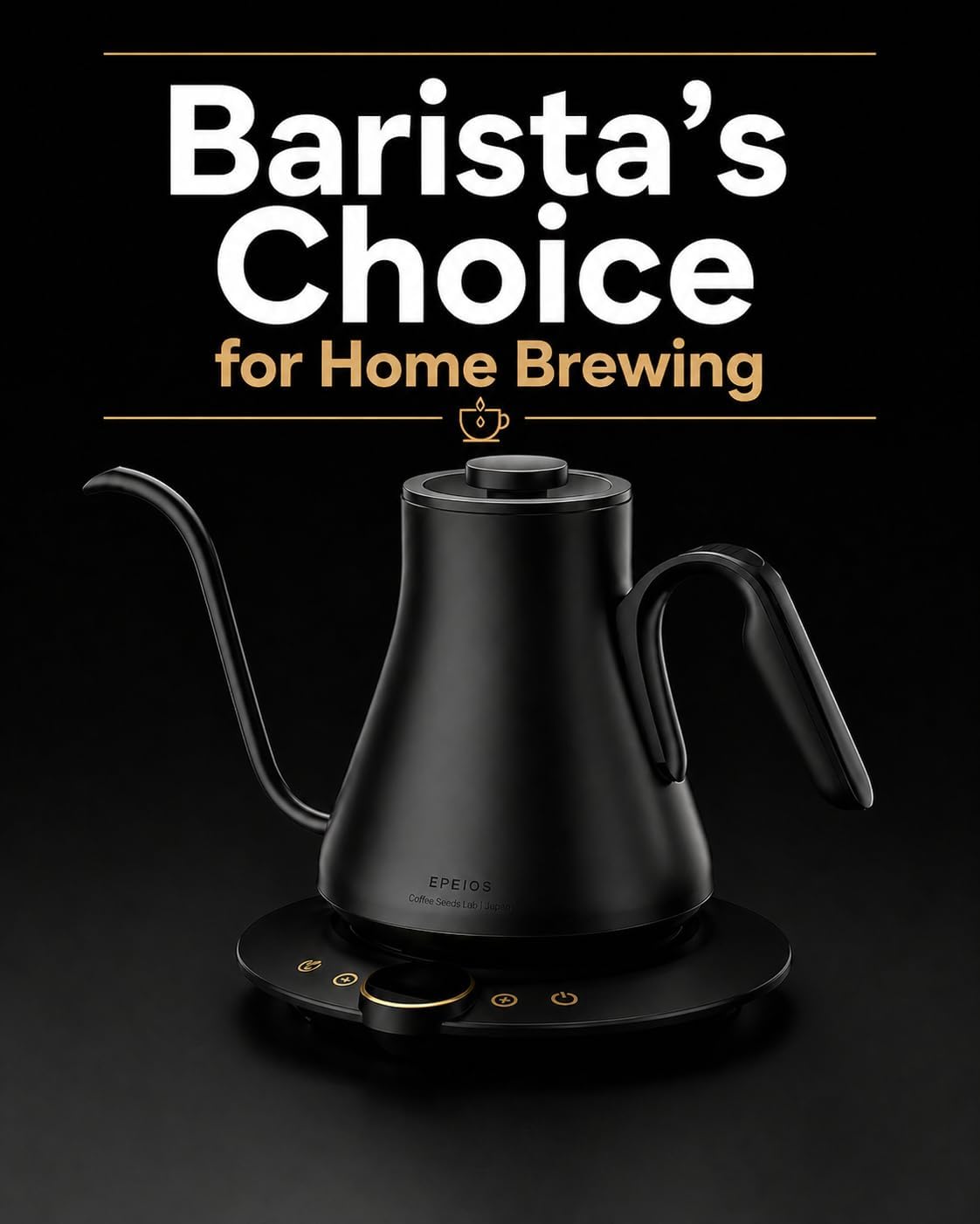 Precisie-elektrische waterkoke - Coffee Tea Images recensie en prijs