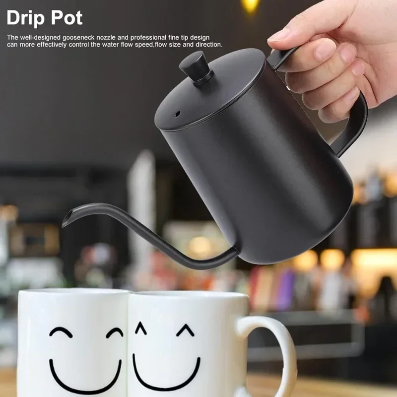 350/600ML Rvs Drip Ketel Zwane - Coffee Tea Pots recensie en prijs