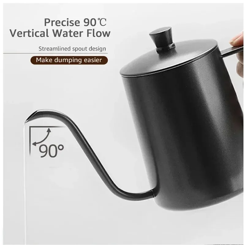 350/600ML Rvs Drip Ketel Zwane - Coffee Tea Pots recensie en prijs