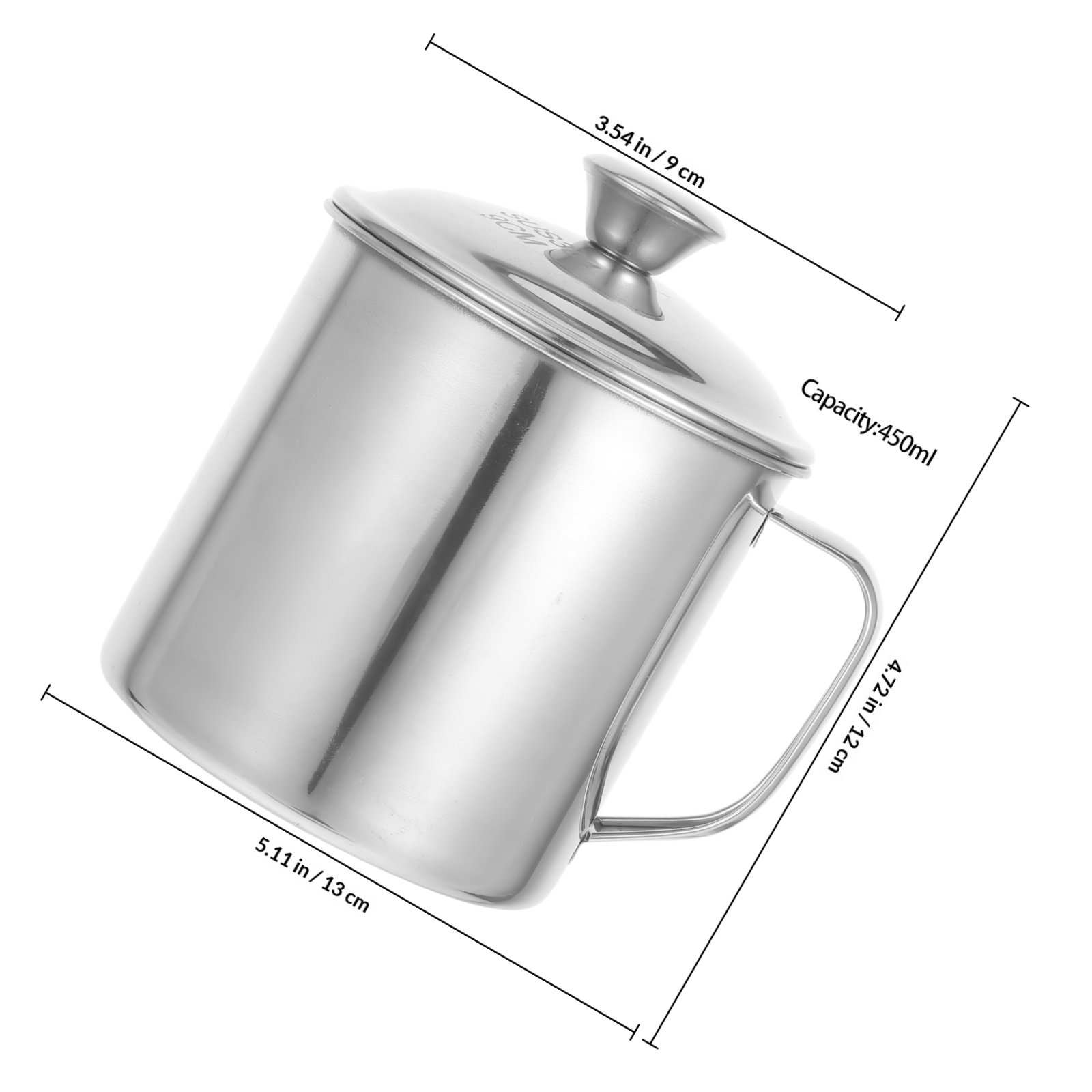 RVS beker met dubbele laag iso - Coffee Tea & Company recensie en prijs