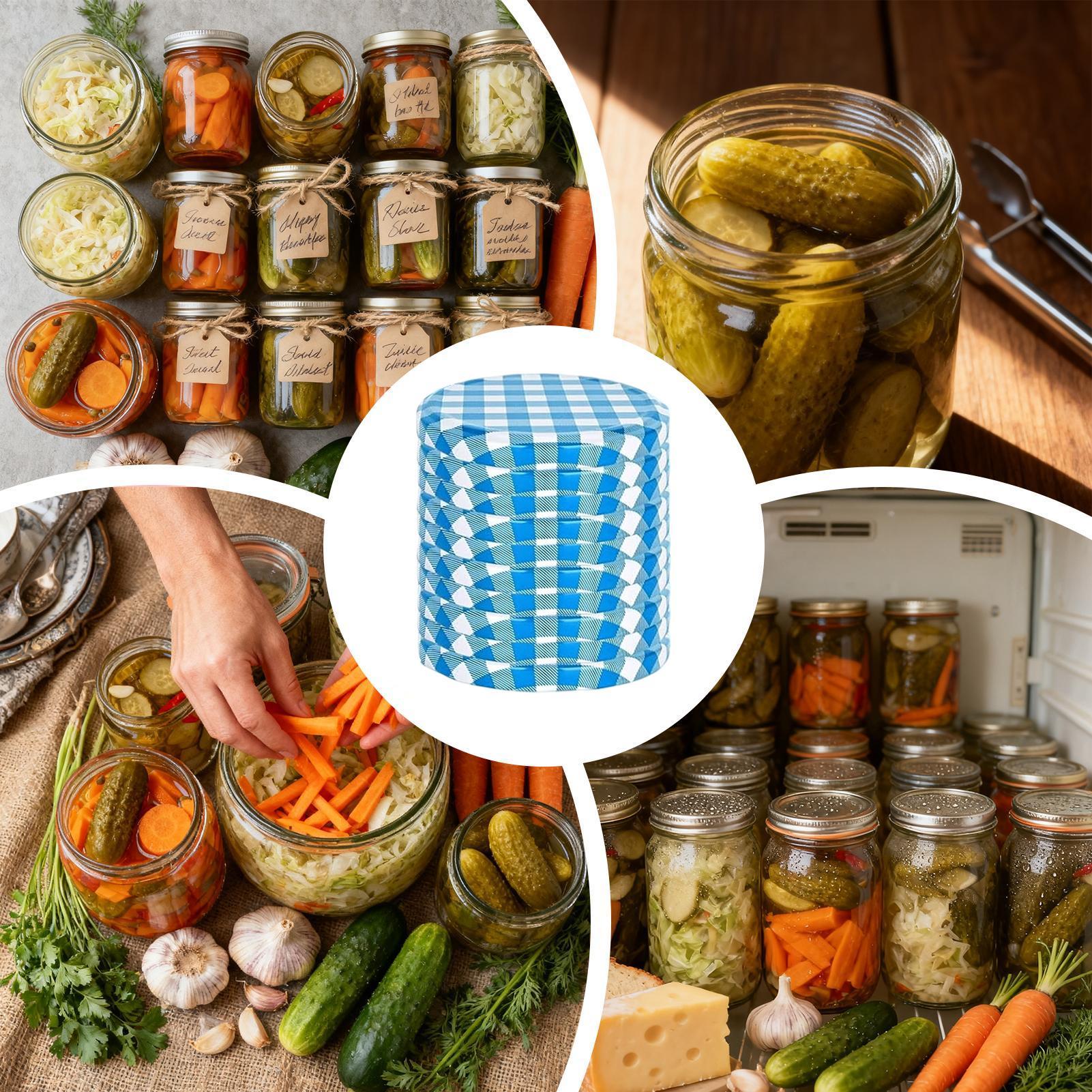 Canning Jar-deksels 50 stuks l - Coffee Tea & Company recensie en prijs