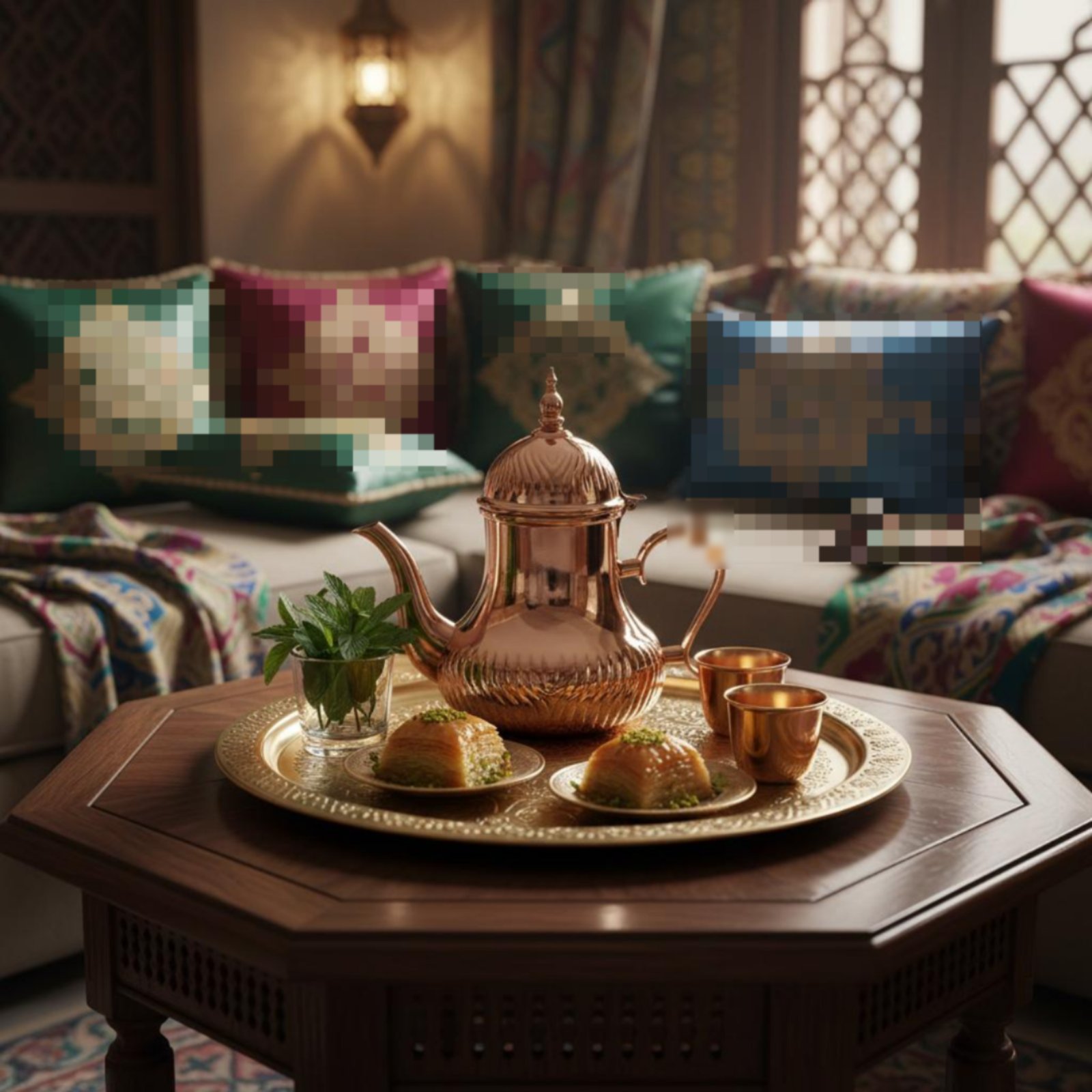 Midden-Oosterse Dallah spiegel - Coffee Tea Pots recensie en prijs