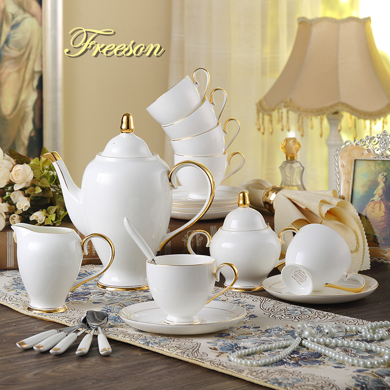 Grace Bone China Koffieset Wit - Coffee Tea Sugar Set recensie en prijs