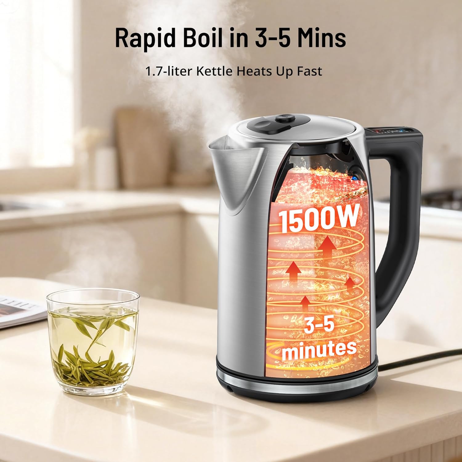 6 Precieze Temperatuurinstelli - Coffee Tea Images recensie en prijs