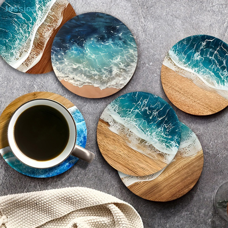♥ Ocean Wave & Houtnerf Onderz - Coffee Tea Sugar Set recensie en prijs