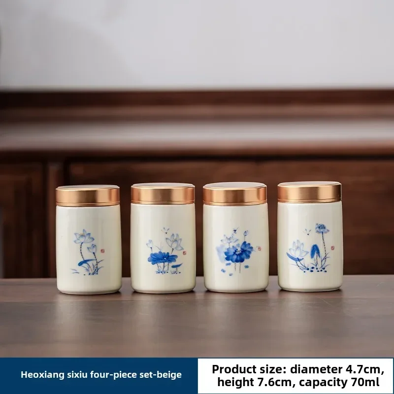 4 STKS/PARTIJ Boutique keramie - Tea Coffee Sugar Container recensie en prijs