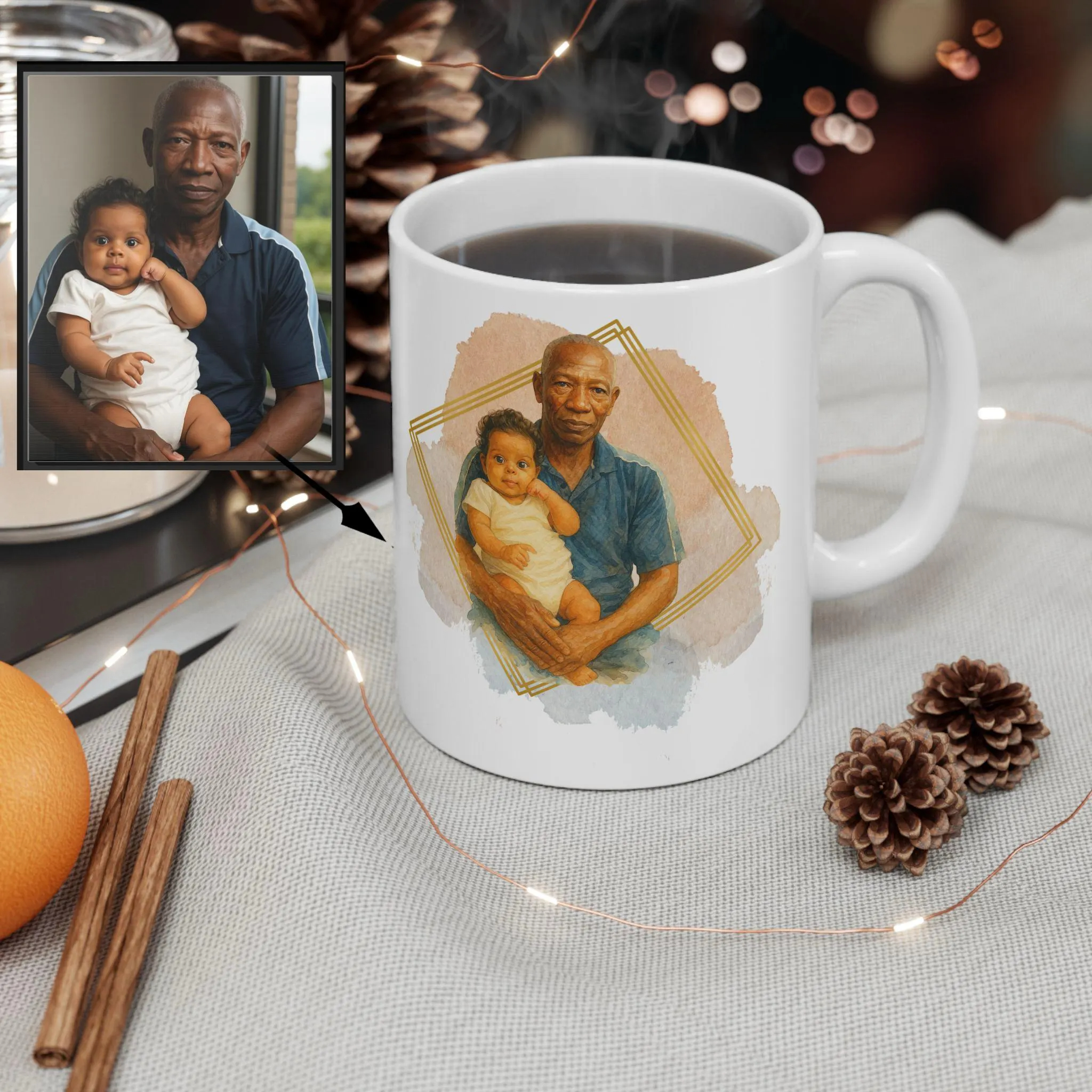 11oz Custom Pet Design Mok Gep - Coffee Tea Images recensie en prijs