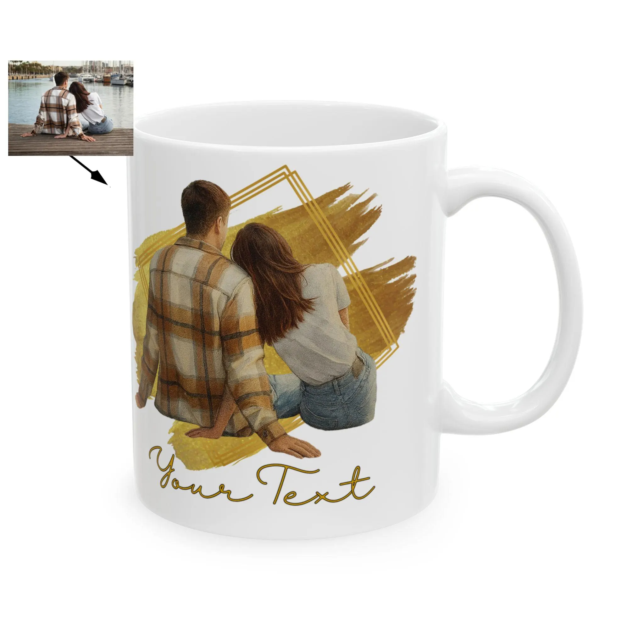 11oz Custom Pet Design Mok Gep - Coffee Tea Images recensie en prijs