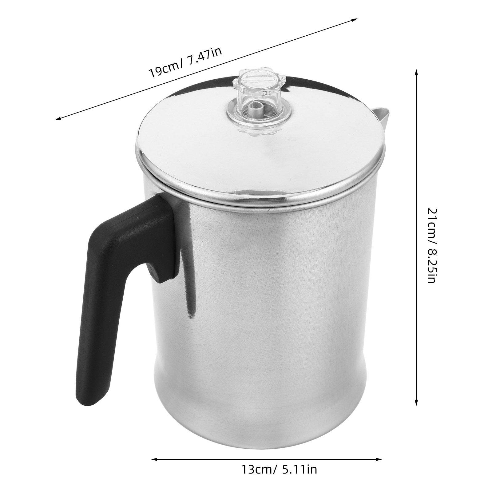 1.8L Aluminium Camping Koffiep - Coffee Tea Pots recensie en prijs