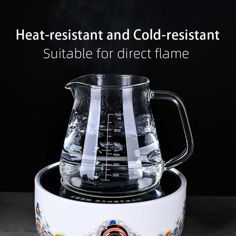 Nieuwe hoge borosilicaatglas v - Coffee Tea Pots recensie en prijs