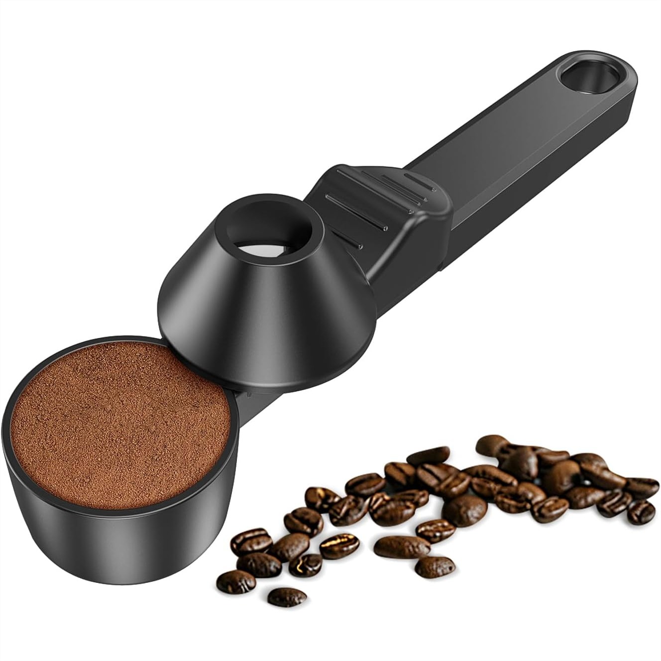 Koffielepel met trechter voor  - Coffee Tea Images recensie en prijs