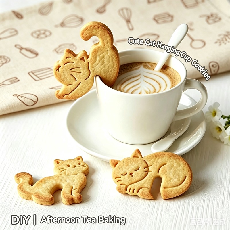 Cartoon hangende kopjes katten - Mug Tea Coffee recensie en prijs