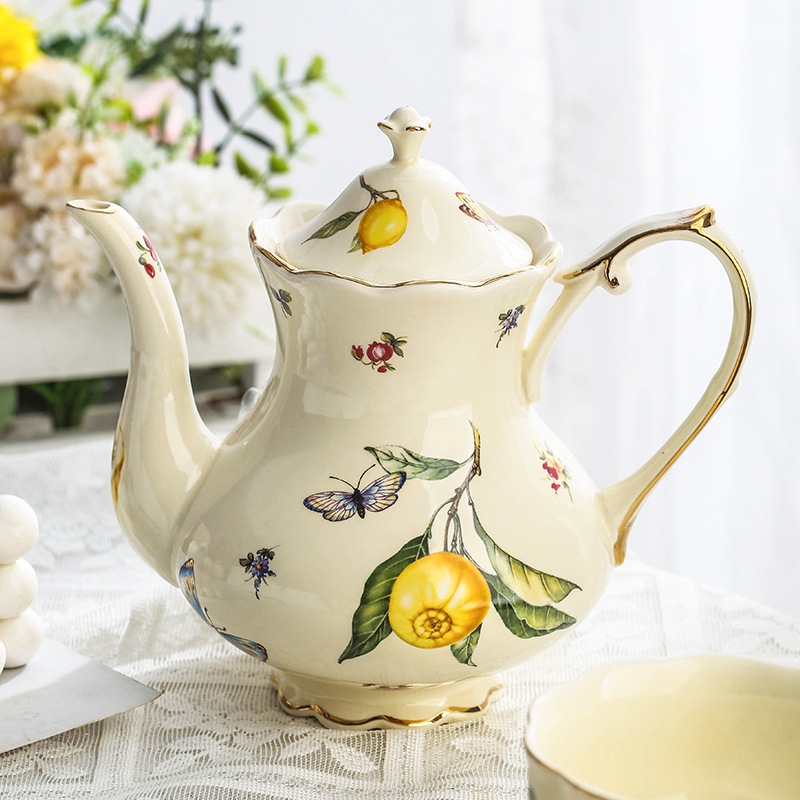 Vintage citroen theepot koffie - Coffee Tea Sugar Set recensie en prijs