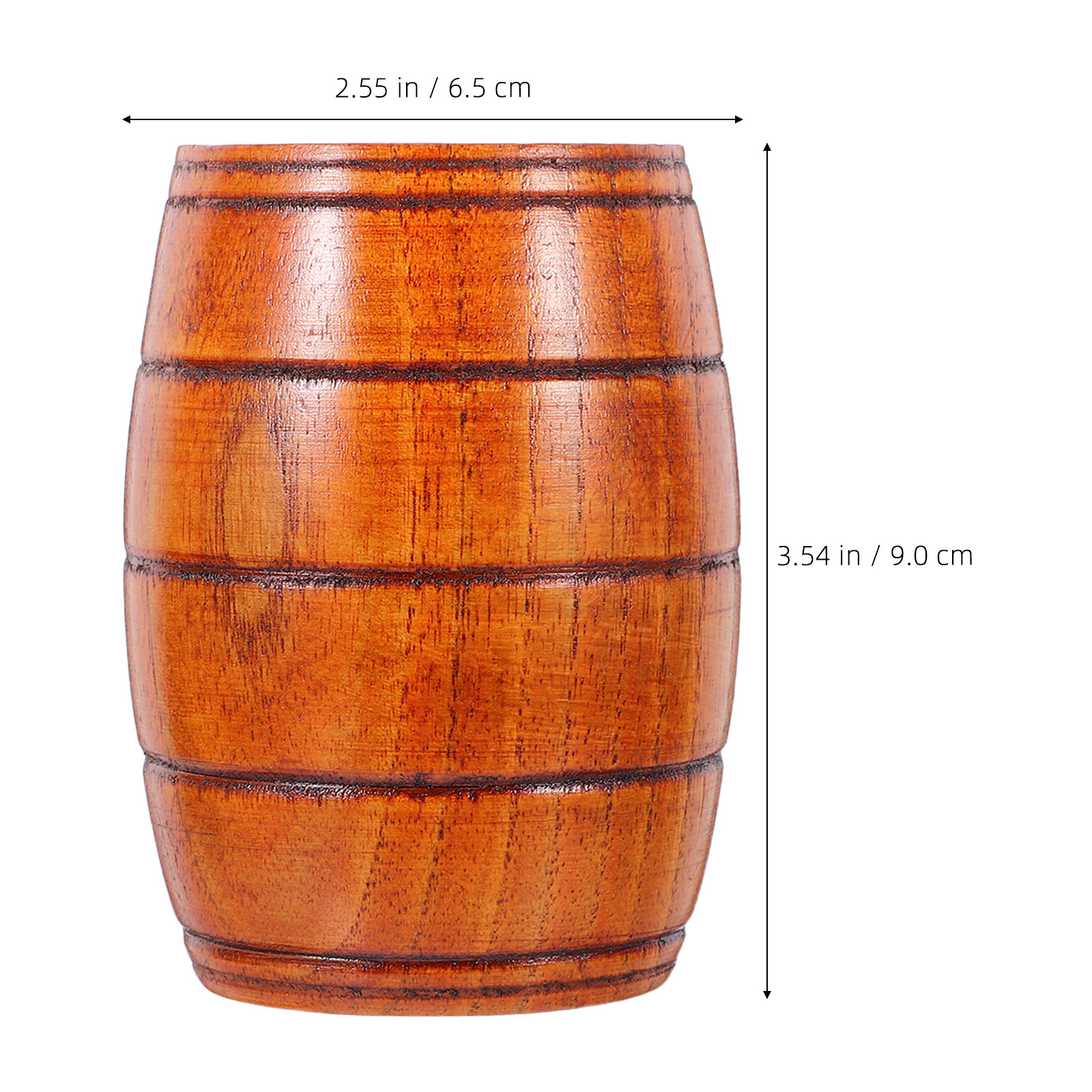Houten biermok van natuurlijk  - Mug Tea Coffee recensie en prijs