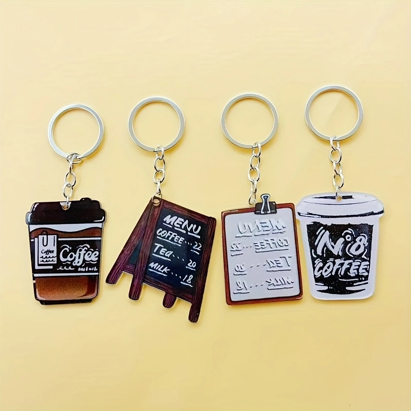 8 stuks acryl sleutelhanger me - Coffee & Tea Phúc Long recensie en prijs